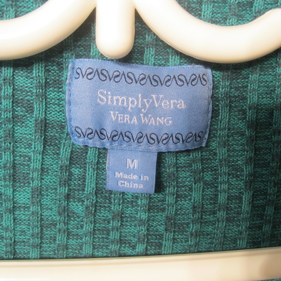 Simply Vera Vera Wang Long Button Front Cardigan - Picture 3 of 6